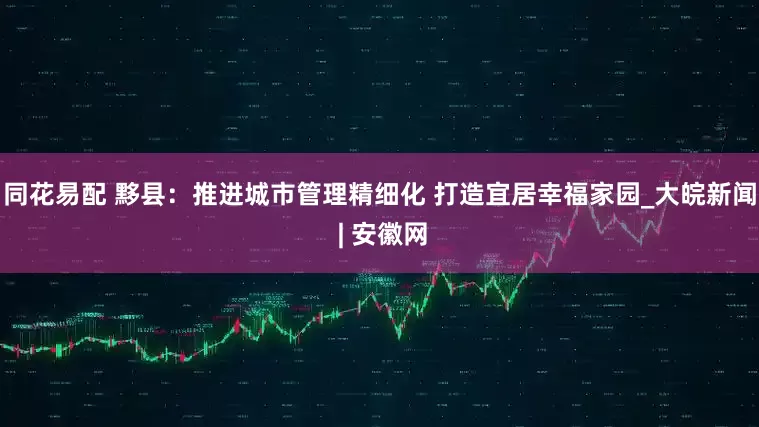同花易配 黟县：推进城市管理精细化 打造宜居幸福家园_大皖新闻 | 安徽网