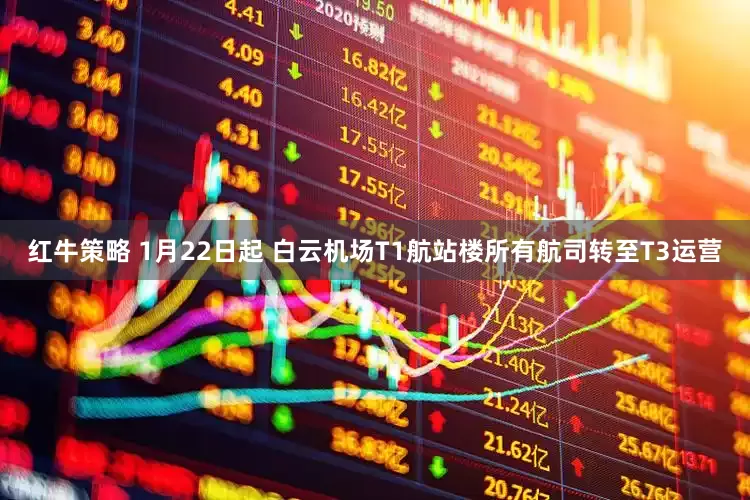 红牛策略 1月22日起 白云机场T1航站楼所有航司转至T3运营